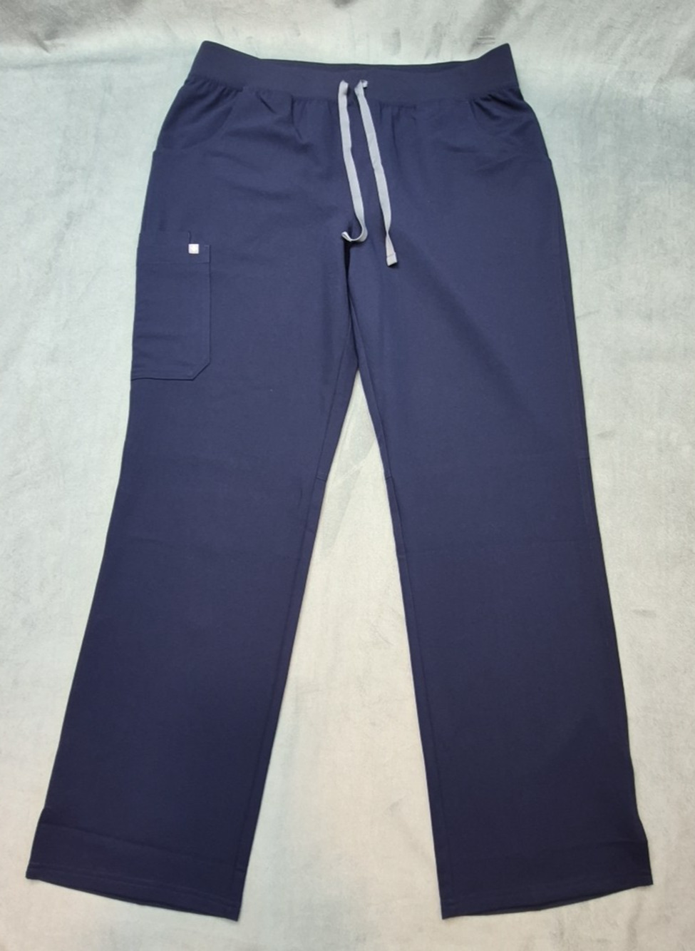 FIGS Scrub Pants XL/T Blue Technical Collection Kade Straight Leg Drawstring
